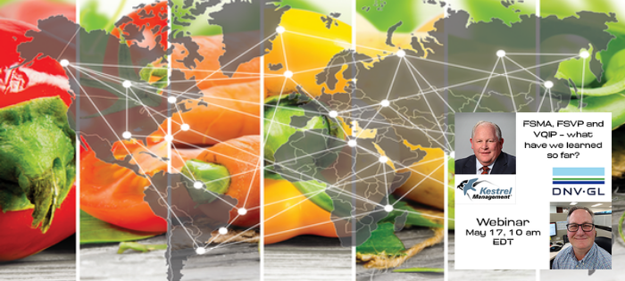 Webinar: FSMA, FSVP, VQIP